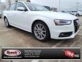 Ibis White - A4 2.0T quattro Sedan Photo No. 1