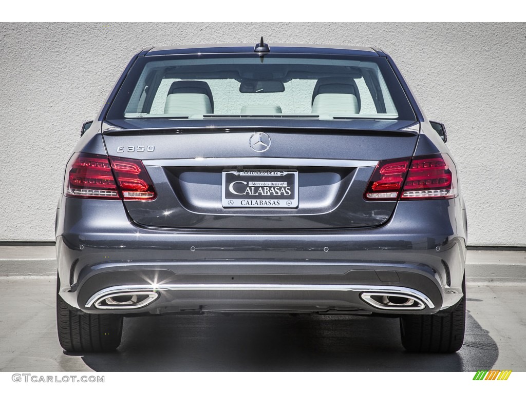 2014 E 350 Sport Sedan - Steel Gray Metallic / Grey/Black photo #3