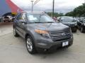 2014 Sterling Gray Ford Explorer Limited 4WD  photo #2