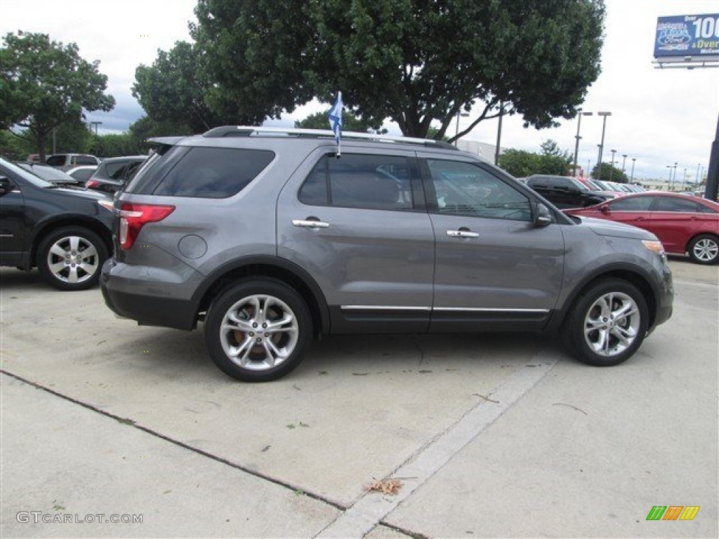 2014 Explorer Limited 4WD - Sterling Gray / Charcoal Black photo #5