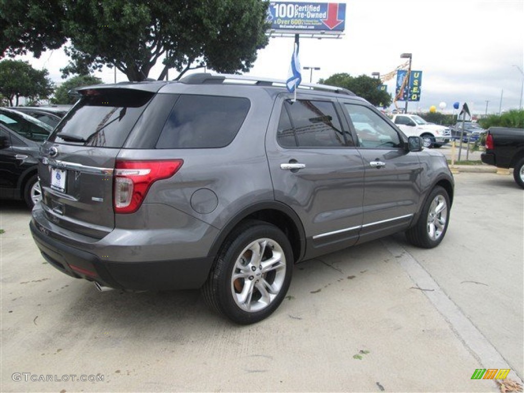 2014 Explorer Limited 4WD - Sterling Gray / Charcoal Black photo #6