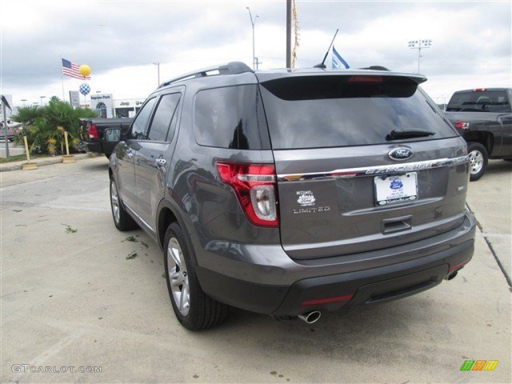 2014 Explorer Limited 4WD - Sterling Gray / Charcoal Black photo #9