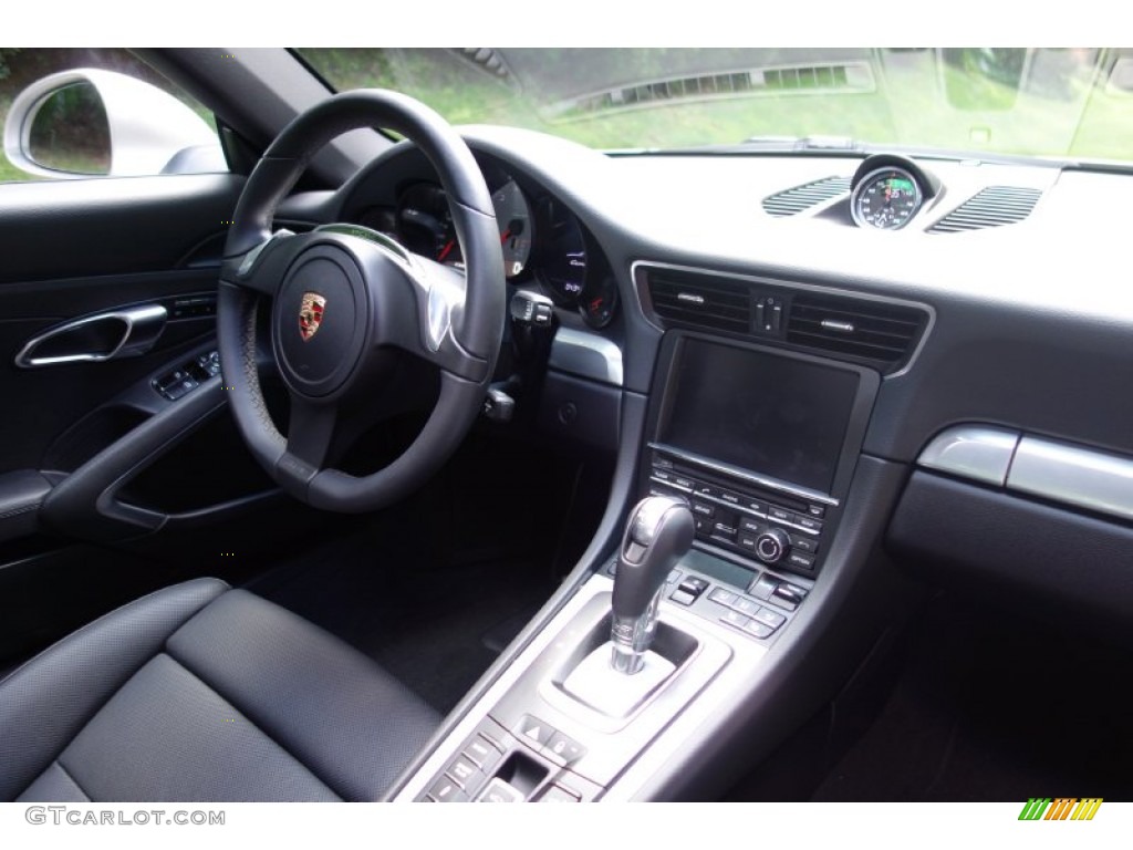 2012 911 Carrera S Coupe - Platinum Silver Metallic / Black photo #17