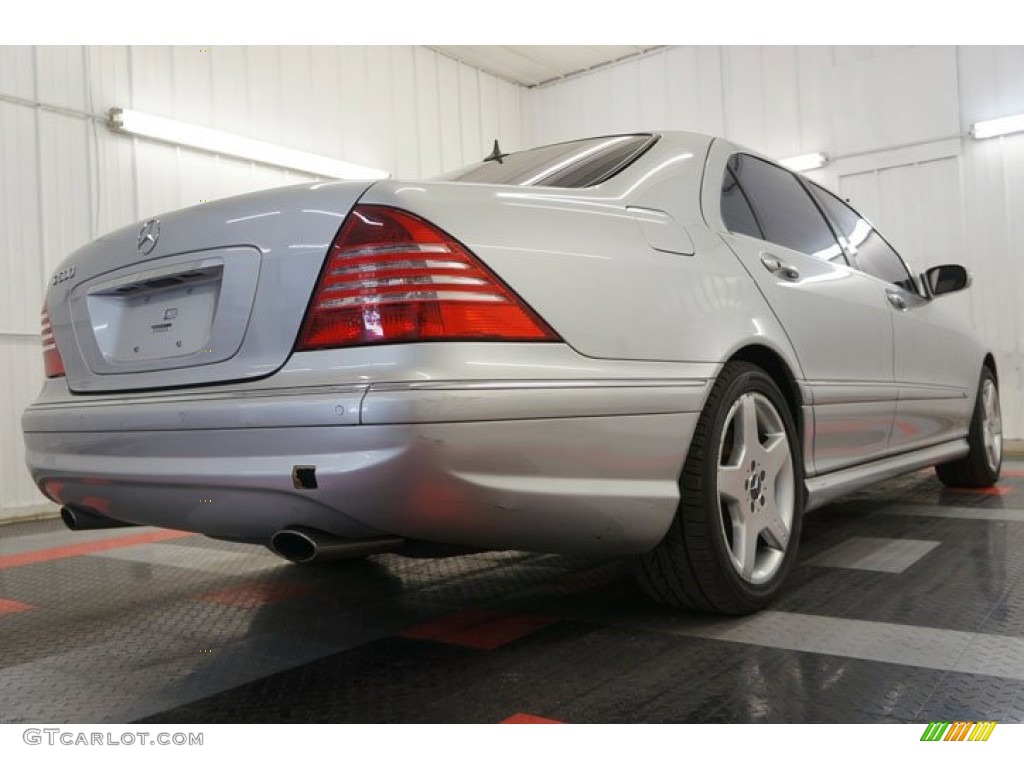 2003 S 600 Sedan - Brilliant Silver Metallic / Charcoal photo #16