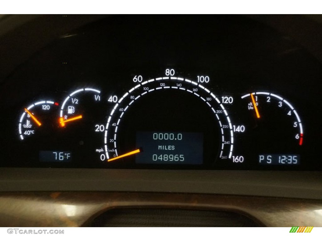 2003 Mercedes-Benz S 600 Sedan Gauges Photos