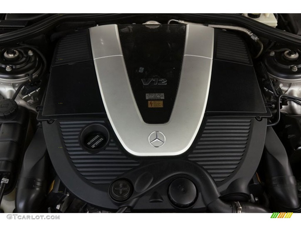 2003 Mercedes-Benz S 600 Sedan 5.5 Liter Twin-Turbocharged SOHC 36-Valve V12 Engine Photo #95565089