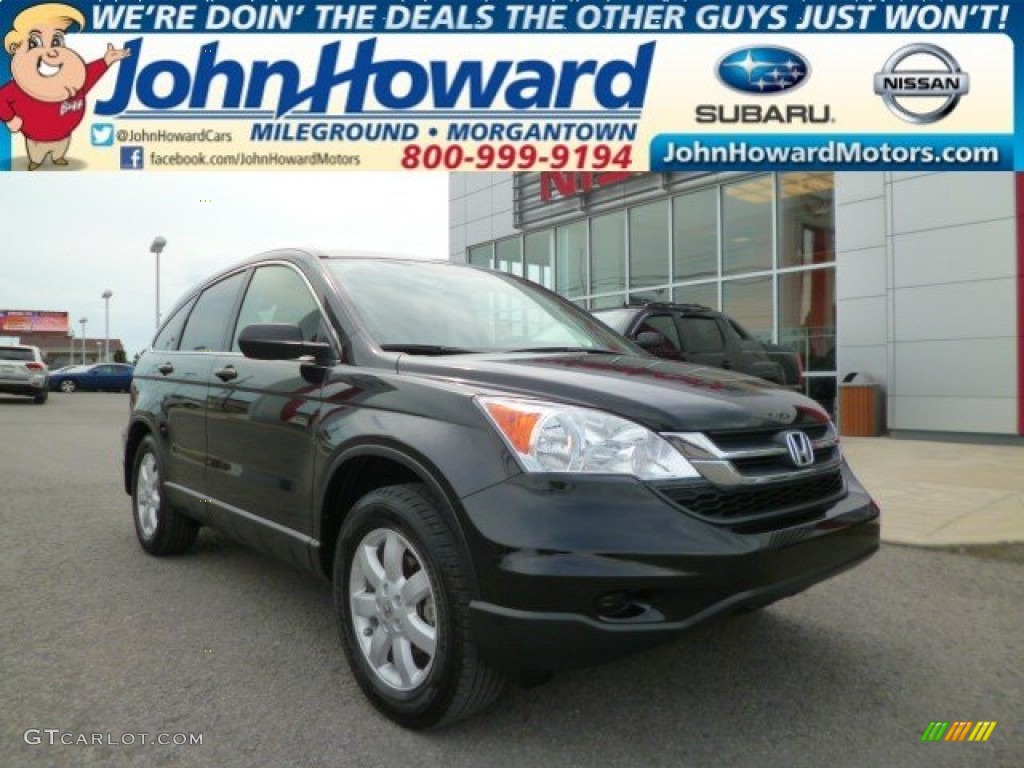 Crystal Black Pearl Honda CR-V