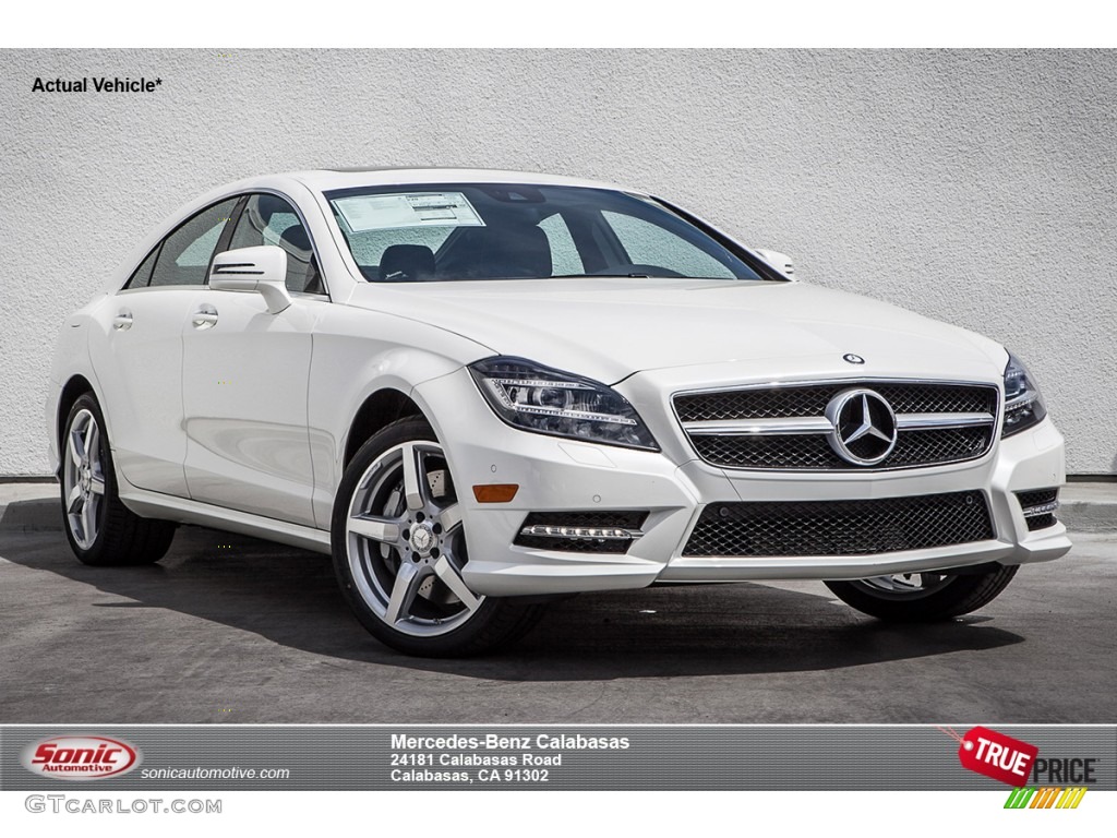 2014 Diamond White Metallic MercedesBenz CLS 550 Coupe 95556603 Car Color