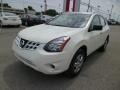 2014 Pearl White Nissan Rogue Select S  photo #3