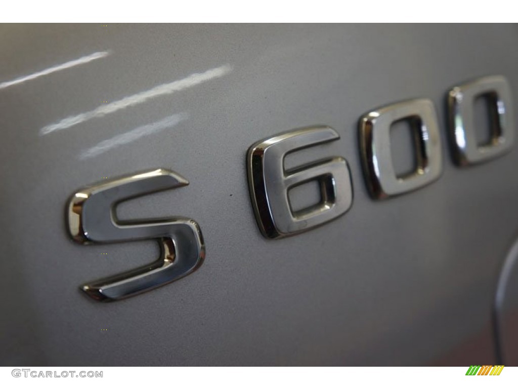 2003 S 600 Sedan - Brilliant Silver Metallic / Charcoal photo #74