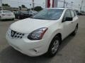 2014 Pearl White Nissan Rogue Select S  photo #3