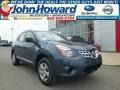 2014 Graphite Blue Nissan Rogue Select S  photo #1