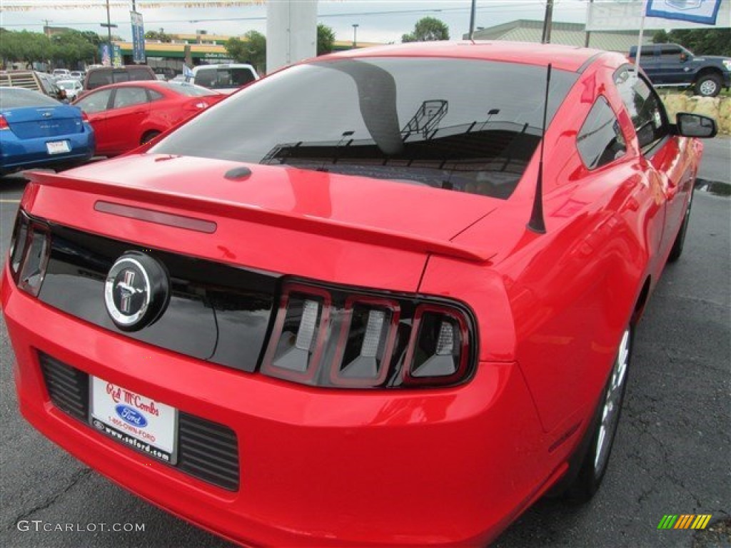 2014 Mustang V6 Premium Coupe - Race Red / Charcoal Black photo #7