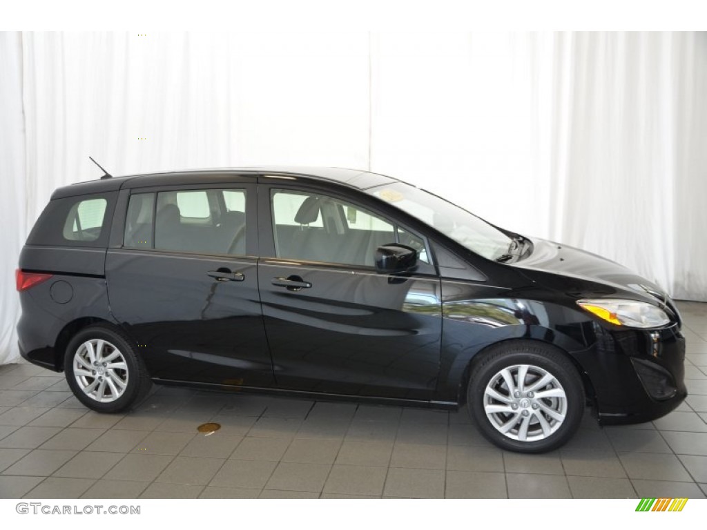 2012 MAZDA5 Sport - Brilliant Black / Black photo #4