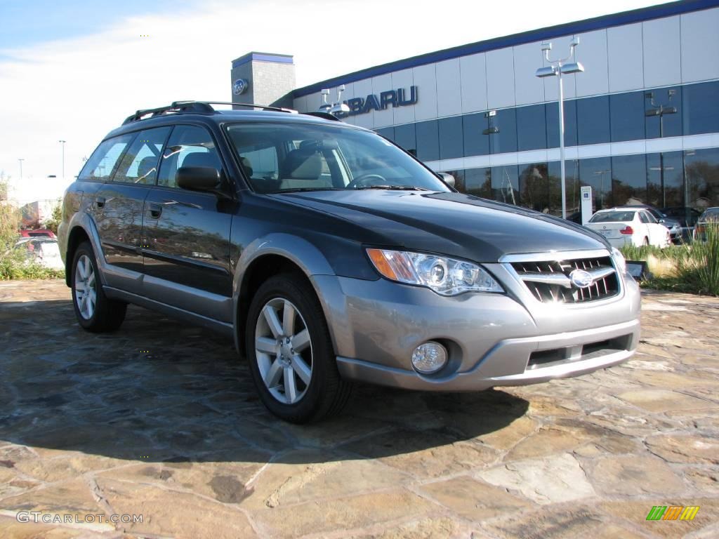2009 Outback 2.5i Special Edition Wagon - Diamond Gray Metallic / Off Black photo #1