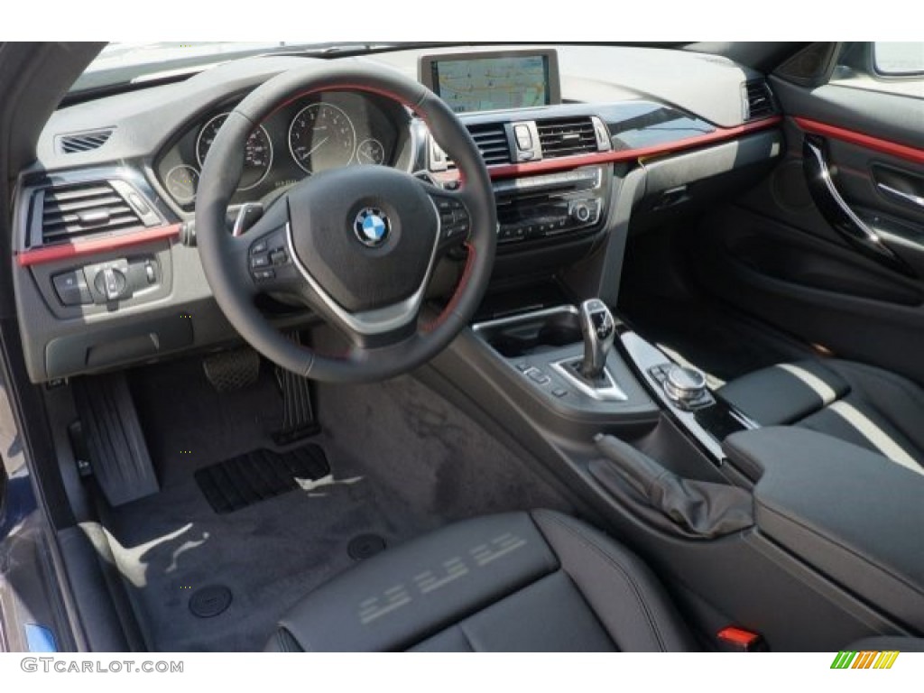 2014 4 Series 428i Coupe - Imperial Blue Metallic / Black photo #7