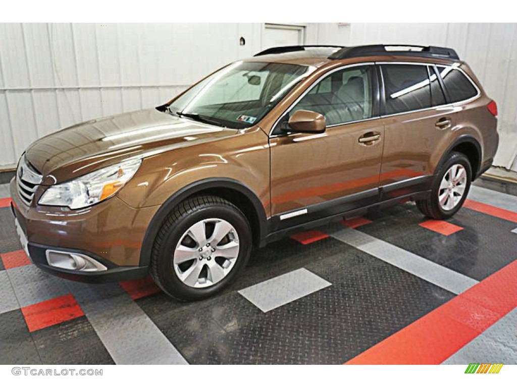2011 Outback 3.6R Limited Wagon - Caramel Bronze Pearl / Warm Ivory photo #2
