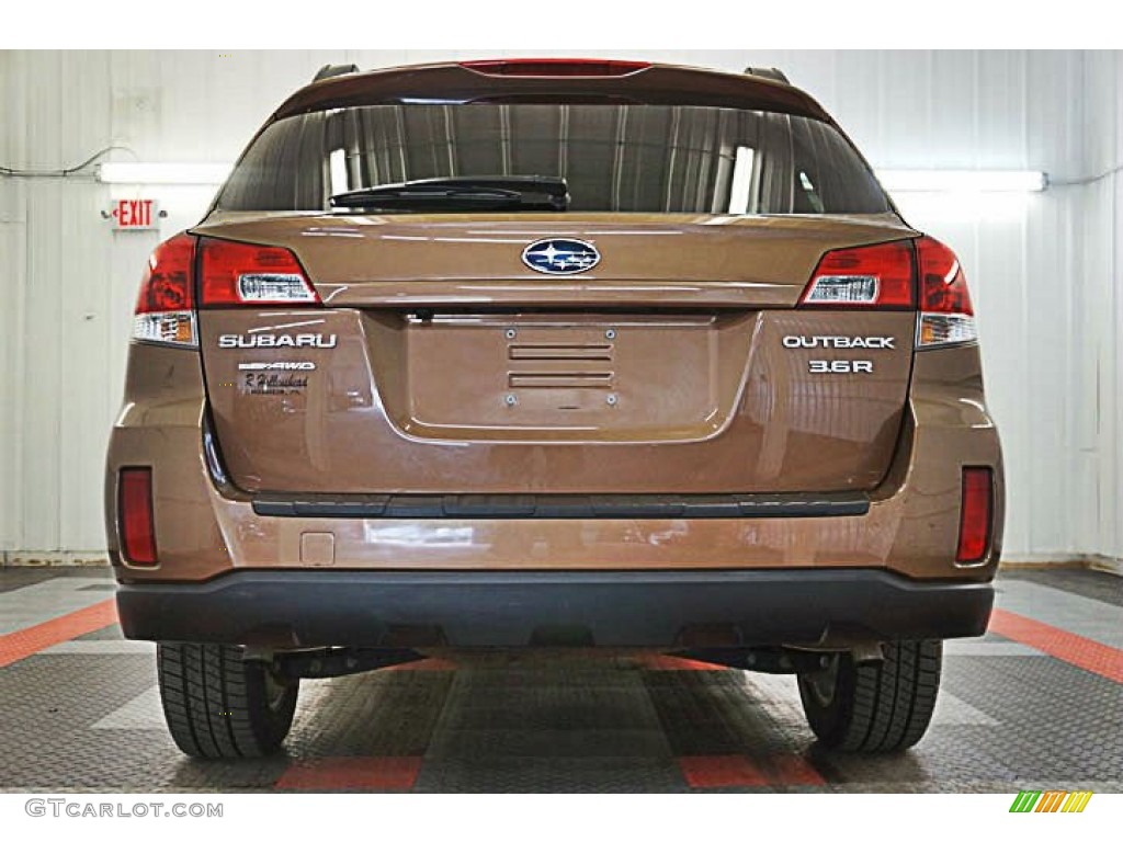 2011 Outback 3.6R Limited Wagon - Caramel Bronze Pearl / Warm Ivory photo #6