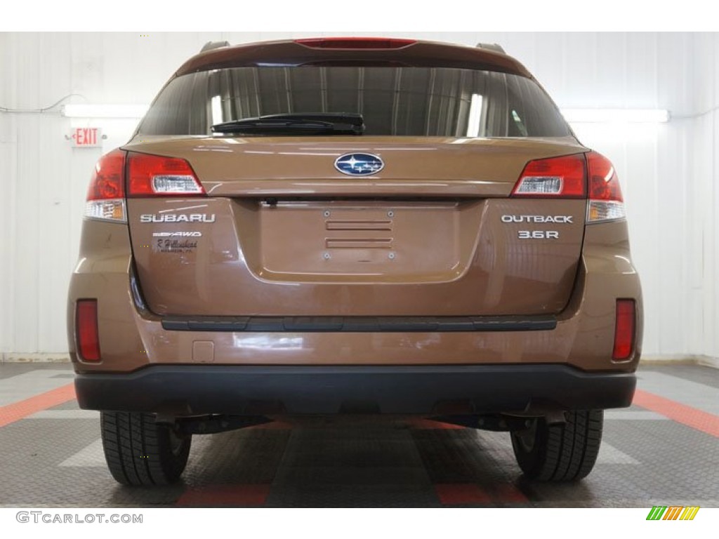 2011 Outback 3.6R Limited Wagon - Caramel Bronze Pearl / Warm Ivory photo #11