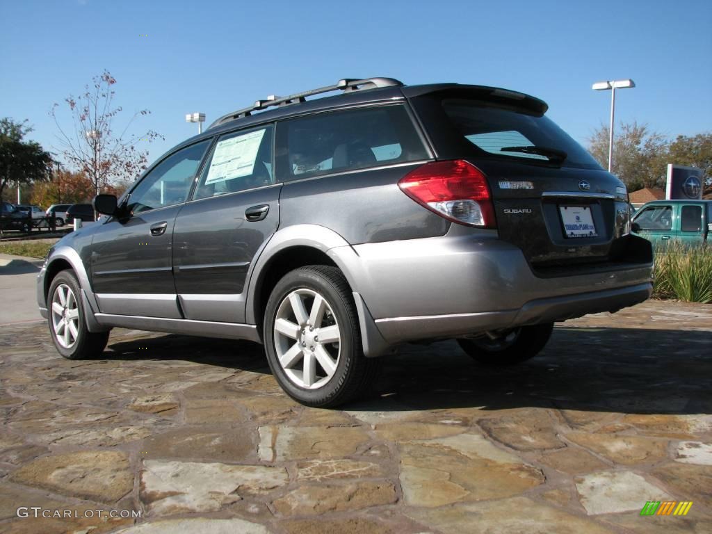 2009 Outback 2.5i Special Edition Wagon - Diamond Gray Metallic / Off Black photo #3