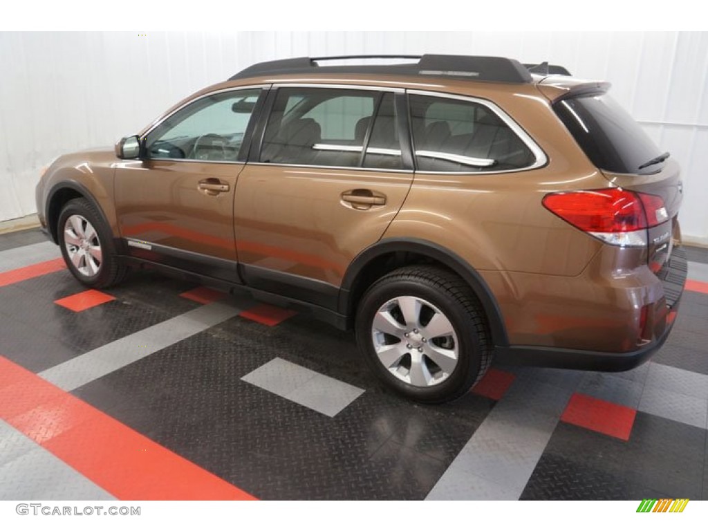 2011 Outback 3.6R Limited Wagon - Caramel Bronze Pearl / Warm Ivory photo #13