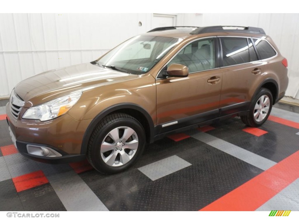 2011 Outback 3.6R Limited Wagon - Caramel Bronze Pearl / Warm Ivory photo #70