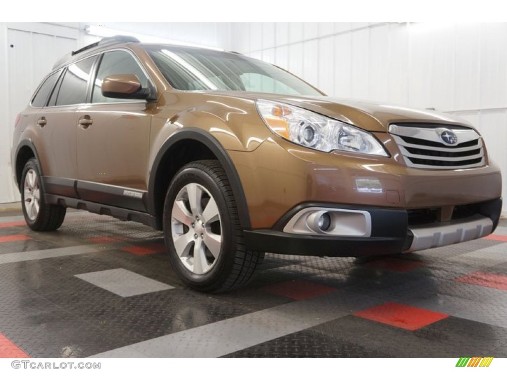 2011 Outback 3.6R Limited Wagon - Caramel Bronze Pearl / Warm Ivory photo #73