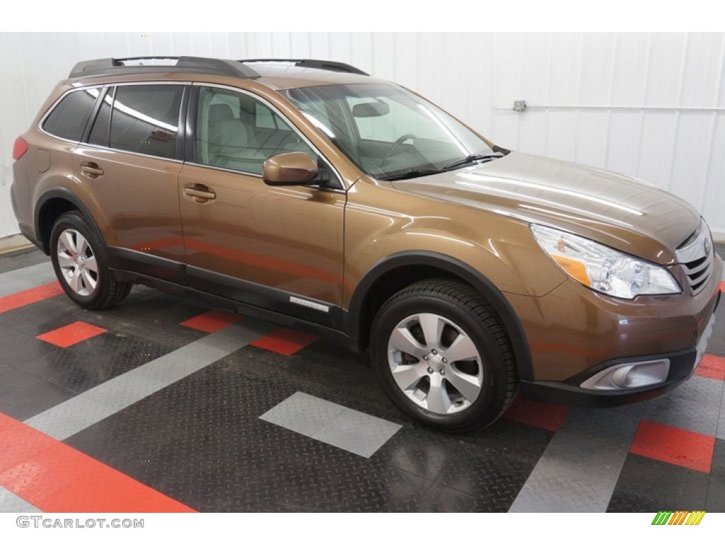 2011 Outback 3.6R Limited Wagon - Caramel Bronze Pearl / Warm Ivory photo #74