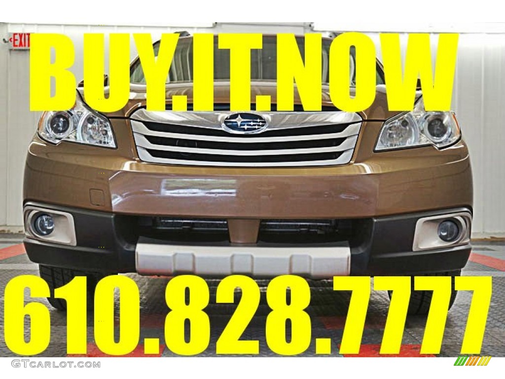 2011 Outback 3.6R Limited Wagon - Caramel Bronze Pearl / Warm Ivory photo #75