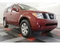 2006 Red Brawn Pearl Nissan Pathfinder LE 4x4  photo #13