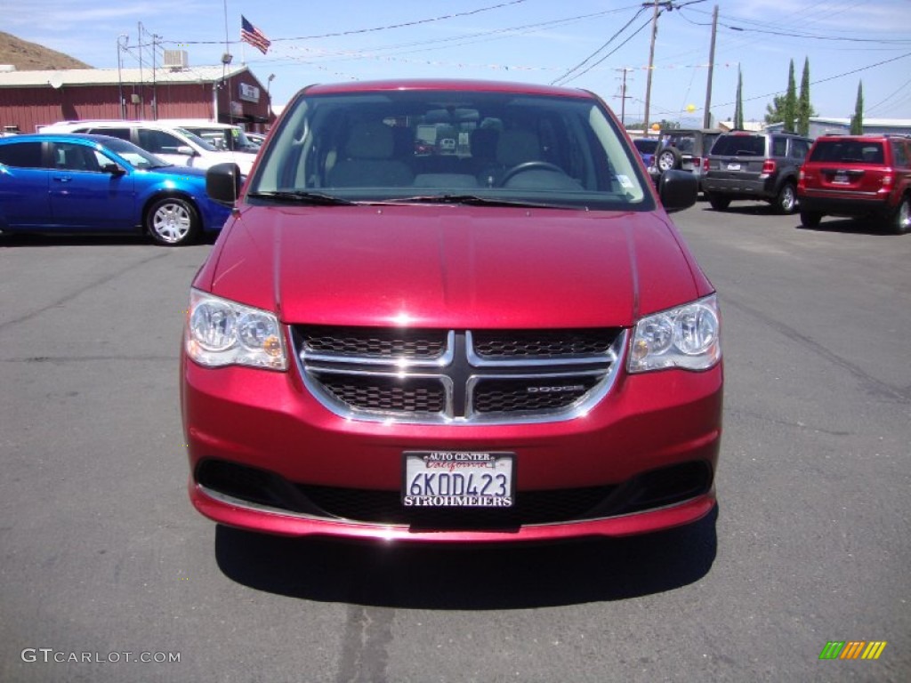 2011 Grand Caravan Express - Deep Cherry Red Crystal Pearl / Black/Light Graystone photo #2