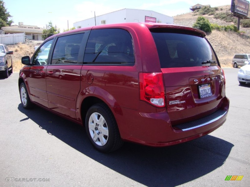 2011 Grand Caravan Express - Deep Cherry Red Crystal Pearl / Black/Light Graystone photo #5