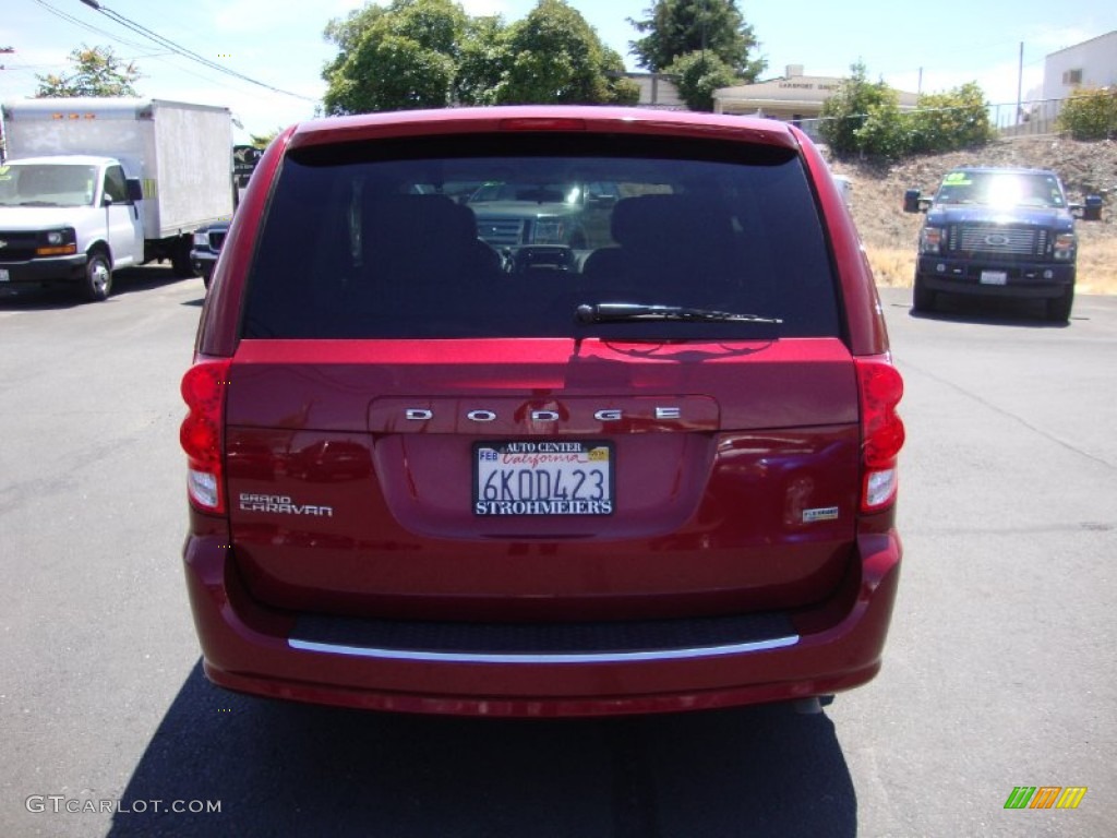 2011 Grand Caravan Express - Deep Cherry Red Crystal Pearl / Black/Light Graystone photo #6