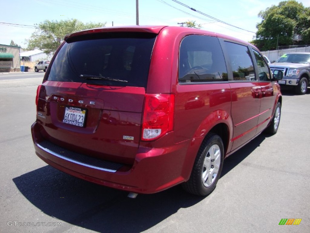 2011 Grand Caravan Express - Deep Cherry Red Crystal Pearl / Black/Light Graystone photo #7