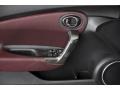 2014 Honda CR-Z Black/Red Interior Door Panel Photo