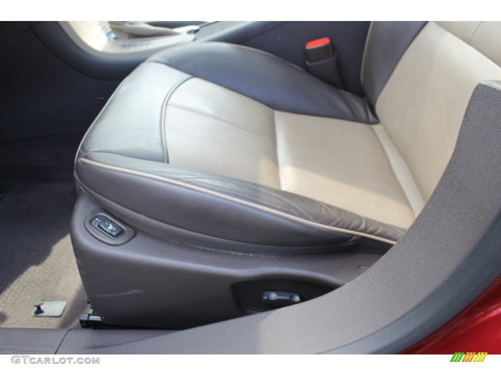 2009 Malibu LTZ Sedan - Red Jewel / Cocoa/Cashmere photo #16