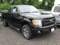 2014 Tuxedo Black Ford F150 STX SuperCab 4x4  photo #1