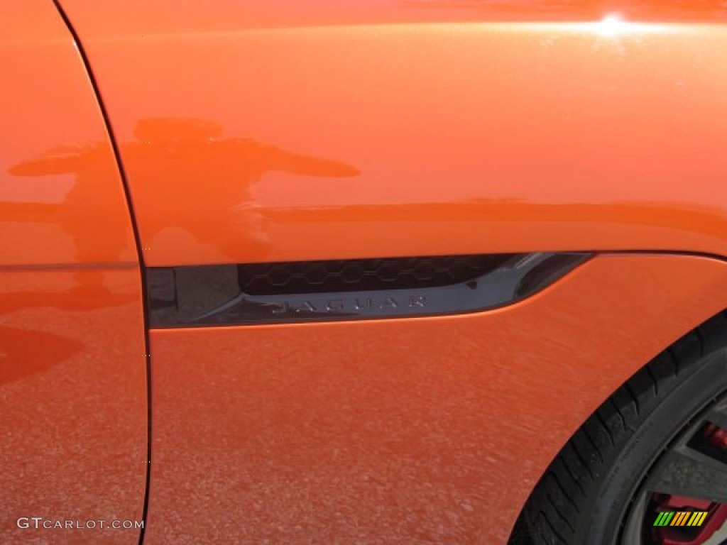 2014 F-TYPE V8 S - Firesand Metallic / Jet photo #9