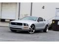 2007 Satin Silver Metallic Ford Mustang V6 Deluxe Coupe  photo #15