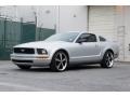2007 Satin Silver Metallic Ford Mustang V6 Deluxe Coupe  photo #20
