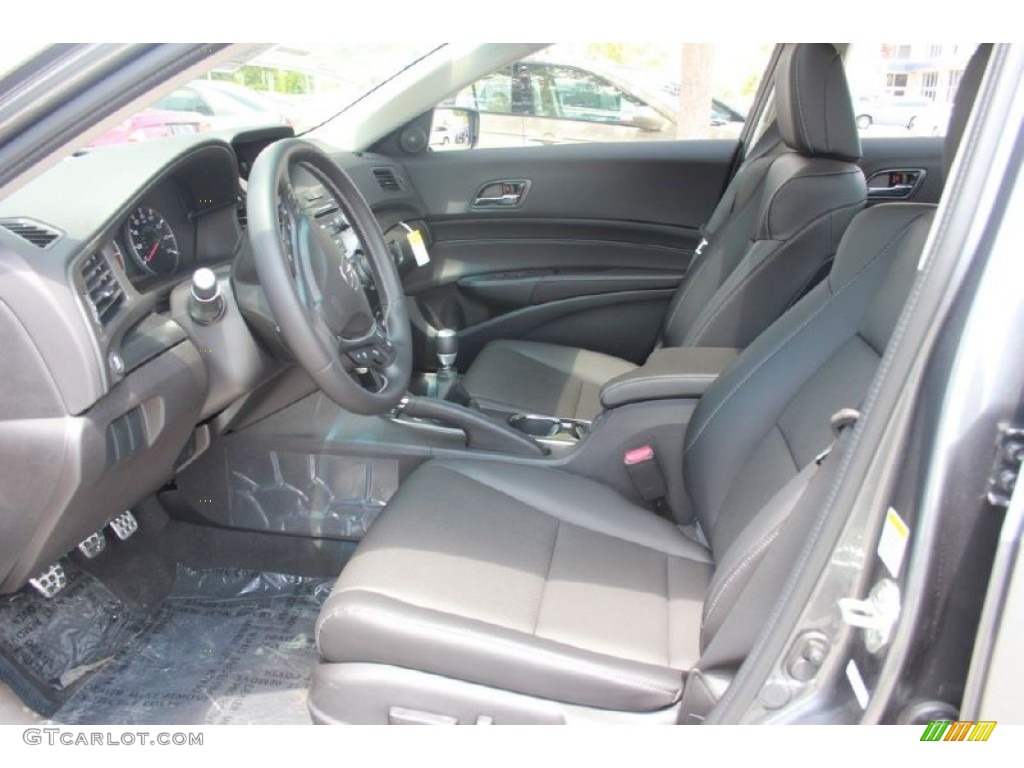 Ebony Interior 2015 Acura ILX 2.4L Premium Photo #95589760