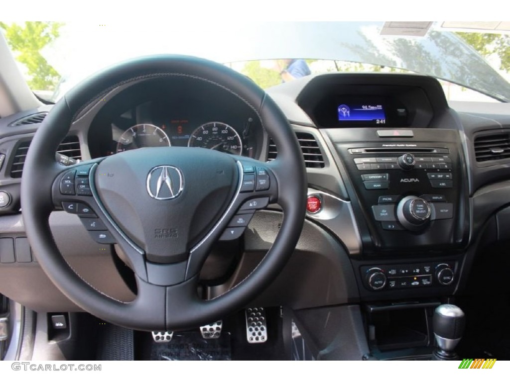 2015 Acura ILX 2.4L Premium Ebony Dashboard Photo #95590036