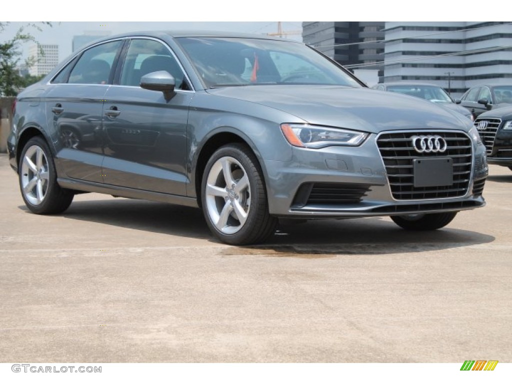 2015 A3 1.8 Premium - Monsoon Gray Metallic / Black photo #1