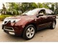 2012 Dark Cherry Pearl II Acura MDX SH-AWD Technology  photo #7