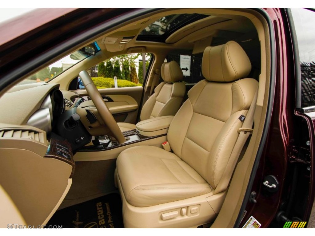 Parchment Interior 2012 Acura MDX SH-AWD Technology Photo #95590768