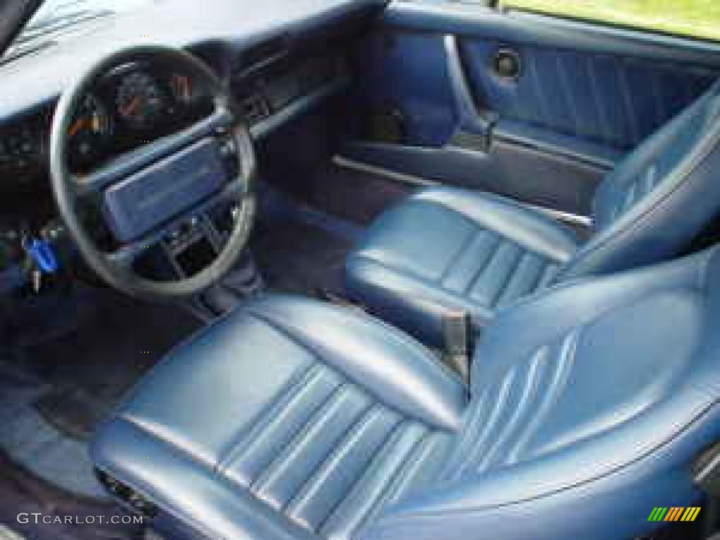 1985 911 Carrera Targa - Blue / Blue photo #1