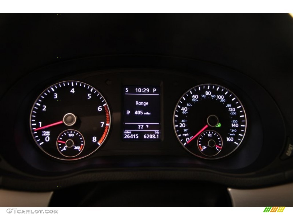 2012 Volkswagen Passat 2.5L SE Gauges Photos