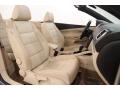 2012 Volkswagen Eos Cornsilk Beige Interior Front Seat Photo