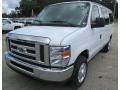 Oxford White 2012 Ford E Series Van E350 XLT Passenger