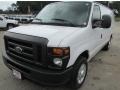 Oxford White 2009 Ford E Series Van E150 Commercial